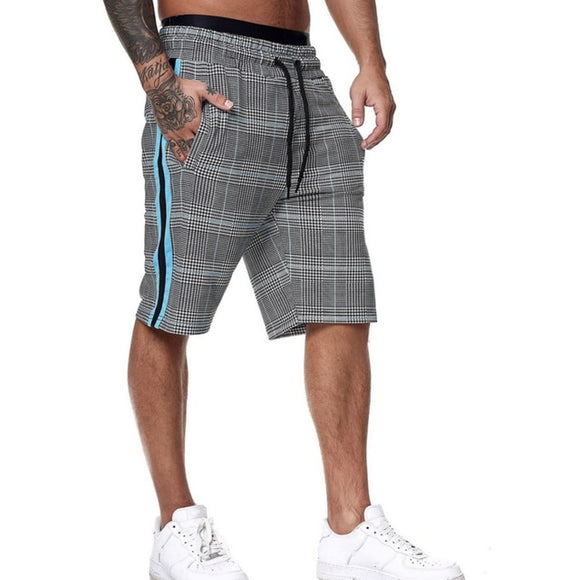 Zicowa Clothing - Newest Summer Casual Plaid Print Drawstring Shorts(Buy 2 Get Extra 10% OFF,Buy 3 Get Extra 15% OFF)