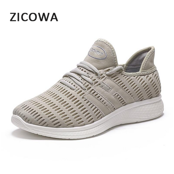 Lightweight Men Casual Shoes Lac-up Mesh Sneaker