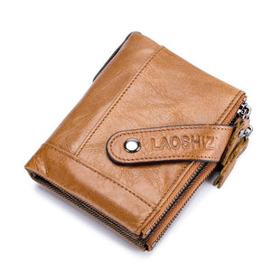 New 100% Genuine Leather Men's Wallet