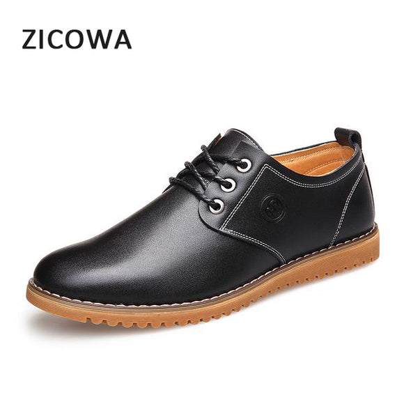 Spring Comfortable Leather Men's Casual Shoes