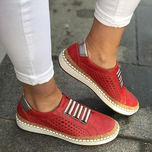 2019 Women Breathable Casual Flats Slip on Shoes
