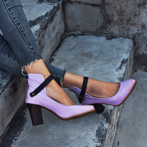 Fashion Women High Chunky heels Sandals