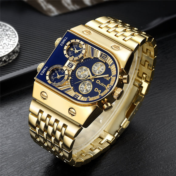 Luxury New Oulm Stainless Steel Quartz Watches