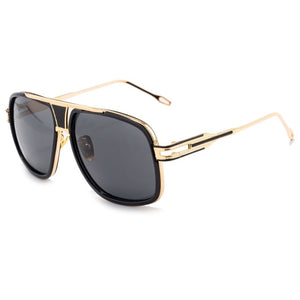 Zicowa Sunglasses - Vintage Luxury Brand Oversized Pilot Sunglasses