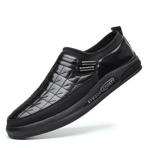 Zicowa Men Shoes - Slip on Man Business Formal Shoes