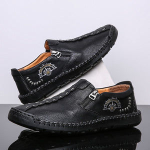 Zicowa Men Shoes - High Quality Leather Soft Light Shoes