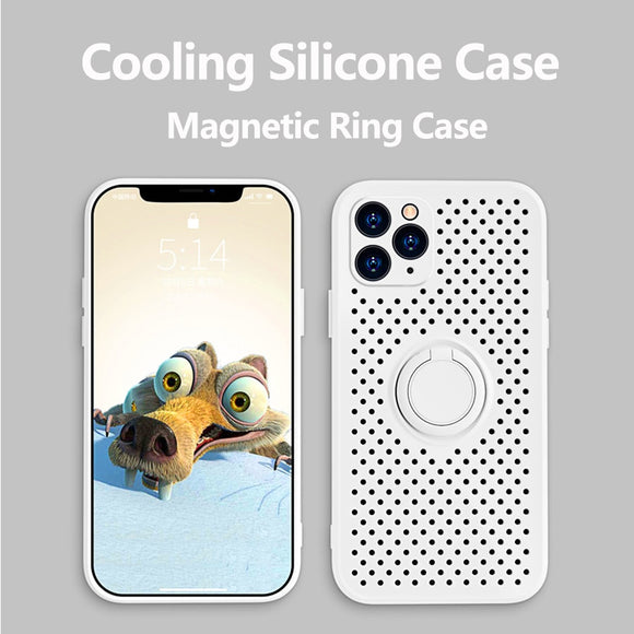 Zicowa Phone Case - 2021 New Cooling Silicone Case For iPhone 12 Series