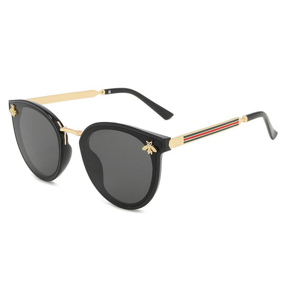 Zicowa Sunglasses - Women Men Vintage Small Bee Frame Mirror Sun Glasses(Buy 2 Get Extra 10% OFF,Buy 3 Get Extra 15% OFF)