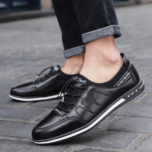 Zicowa Men Shoes - Comfortable Non-Slip Leather Shoes