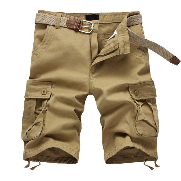 Zicowa Clothing - Men's Baggy Multi Pocket Military Cargo Shorts