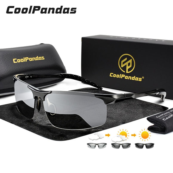 2021 Aluminum Rimless Photochromic Sunglasses