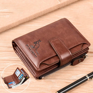 Fashion Leather Men's Coin Purse Wallet