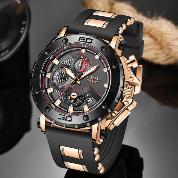 Luxury Mens Men Business Wristwatch Sports Watch