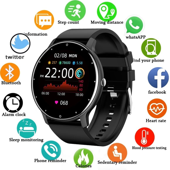 IP67 Waterproof Bluetooth Blood Glucose Monitor Smart Watch
