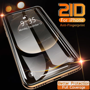 Zicowa Phone Case - 21D Tempered Glass Screen Protector For iPhone 12 Series