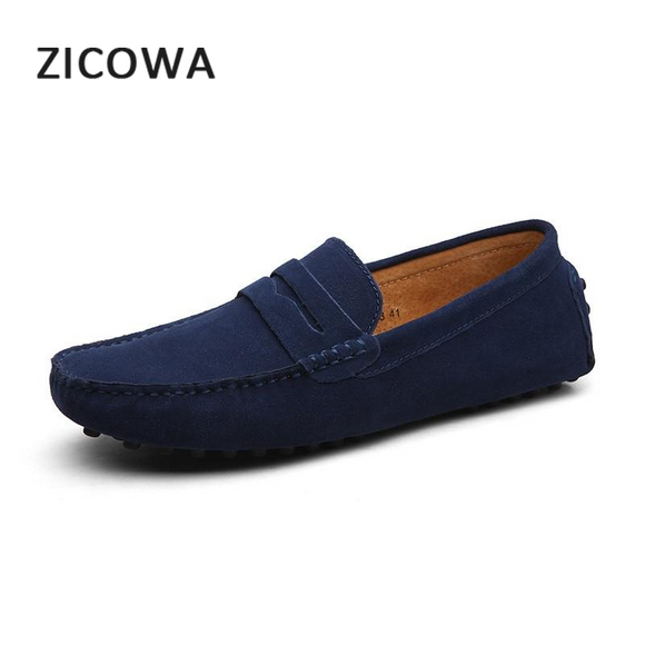 Loafers - Hot Sale Fashion Men Loafers Suede Leather
