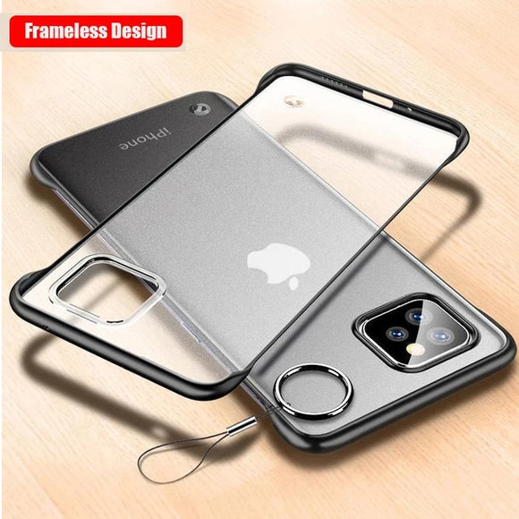 Ultra Thin frameless Transparent Silicone Case For iPhone 11 Pro Max X XR XS Max 7 8 Plus