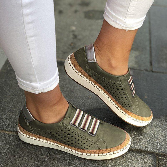 Women's Shoes - 2019 Women Breathable Casual Flats Slip on Shoes(Buy 2 get extra 5% off,Buy 3 get extra 10%