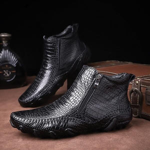 2020 Autumn Men's Fashion Business Casual Leather Boots Shoes(Buy 2 Get Extra 5% OFF,Buy 3 Get Extra 10% OFF)