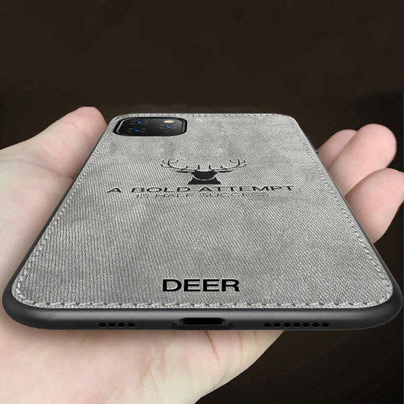 Luxury Ultra-thin Cloth Deer Case For iPhone 11 Pro Max X XR XS Max 7 8 Plus