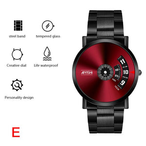 Waterproof Sense Of Luxury Business Quartz Stainless Steel Watch
