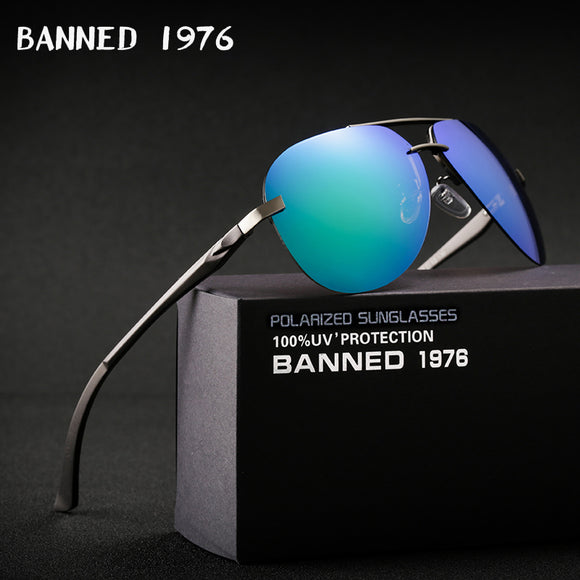 Aluminum Magnesium HD Polarized Fashion Sunglasses