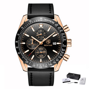 Luxury Silicone Strap Waterproof Sport Quartz Watch