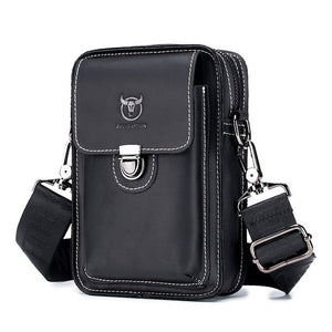 New leather Male Waist Pack Phone Pouch Bags