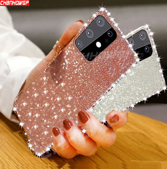 Bling Glitter Diamond Soft Case For Samsung Galaxy S21 Series