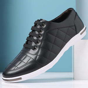 Breathable Trend Casual Men Leather Shoes