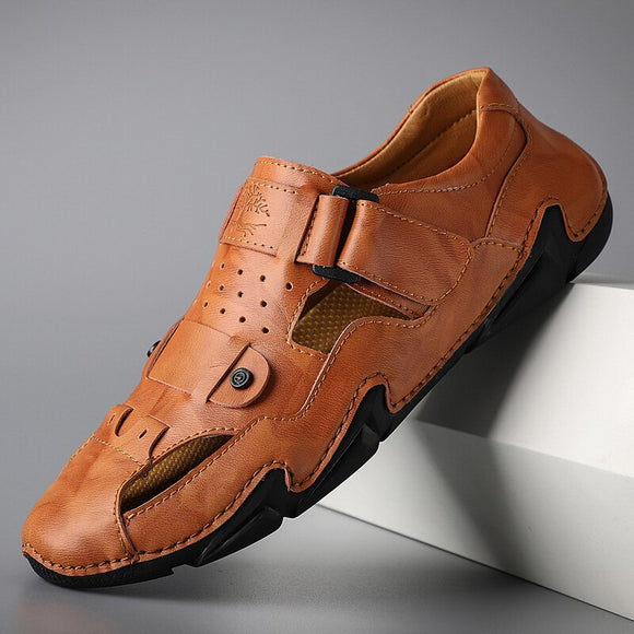 Summer Genuine Leather Sandals