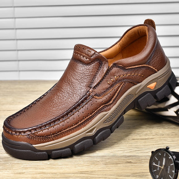 Genuine Leather Handmade Men Casual Shoes