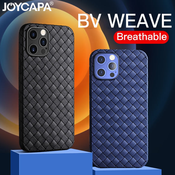 Breathable Mesh BV Grid Weave Phone Case For iPhone Series