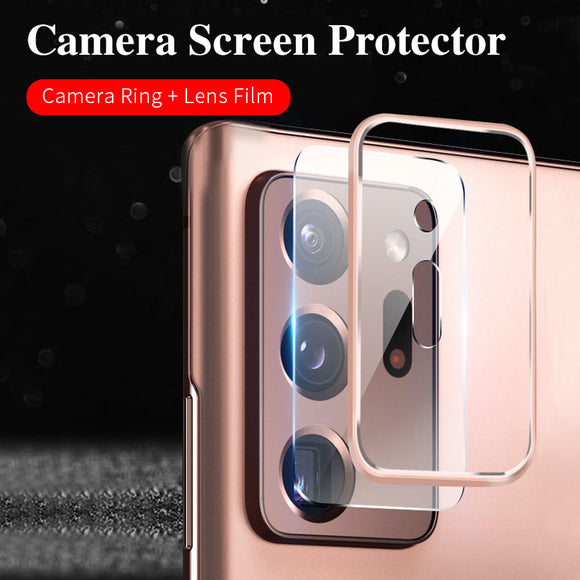 Zicowa Phone Case - Camera Lens Glass Protective Ring Cover for Samsung Galaxy Note 20 S20 Series