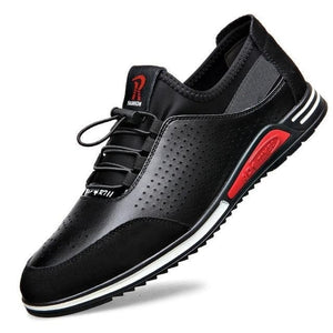 High Quality Breathable Men's Leather Casual Shoes