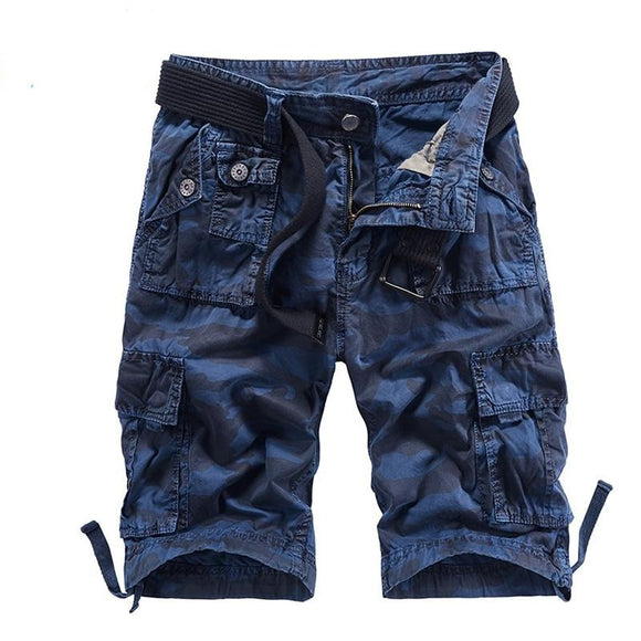 Zicowa Clothing - Breathable Fashion Plus Size Tooling Style Men Shorts(Buy 2 Get Extra 10% OFF,Buy 3 Get Extra 15% OFF)