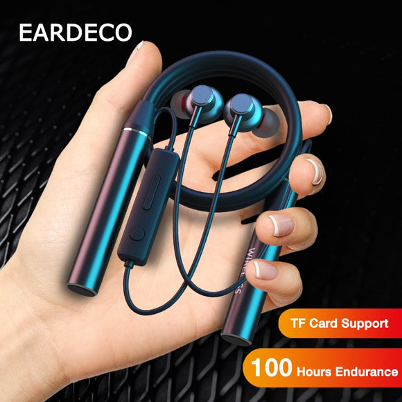 Stereo Neckband Earphones Sport Headset