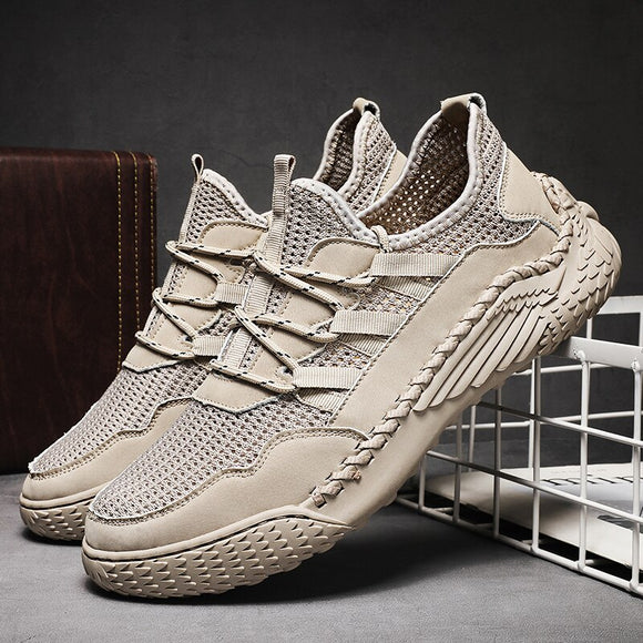Summer Breathable Mesh Sneakers Fashion Men's Casual Shoes