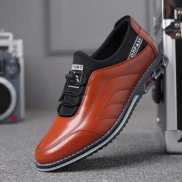 New Arrival Leather Loafers Male Flat Shoes