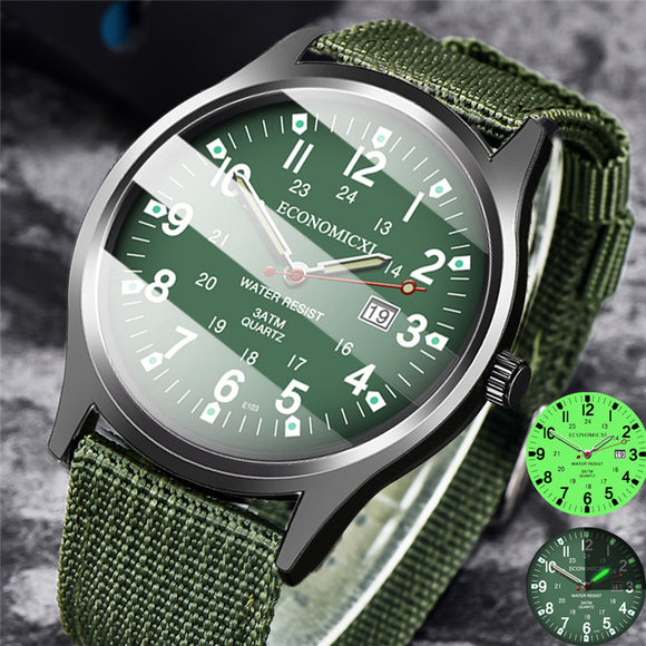 Luxury Military Sports Date Quartz Wristwatch