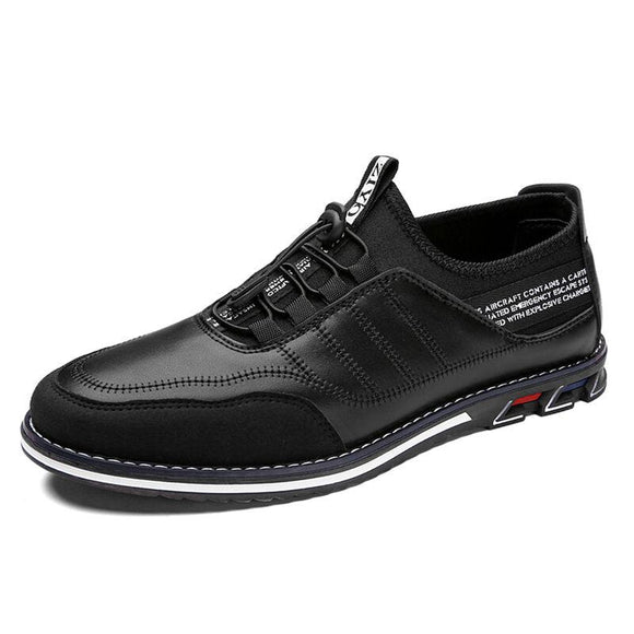 Fashion New Genuine Leather Men Casual Shoes