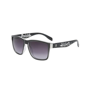 Zicowa Sunglasses - Square Frame Retro Decorative Photochromic Sunglasses