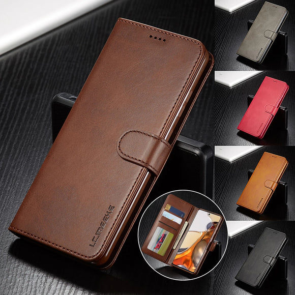 Flip Leather Case For Samsung S20 S21 S22