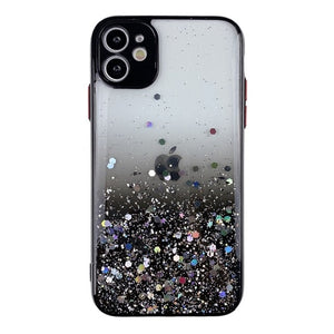 Zicowa Phone Case - Epoxy Bling Glitter Sequins Phone Case For iphone 12 Series