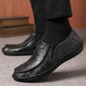 Luxury Brand Leather Handmade Loafers