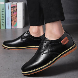 Luxury Genuine Leather Men Casual Business Shoes