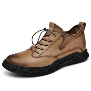 Luxury Brand Genuine Leather Men Casual Shoes