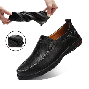 2022 New Genuine Leather Men Shoes