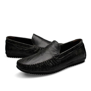 Loafers - Men Handmade Soft Genuine Leather Loafers