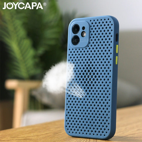 Zicowa Phone Case - Heat Dissipation Breathable Cooling Case For iPhone 12 Series